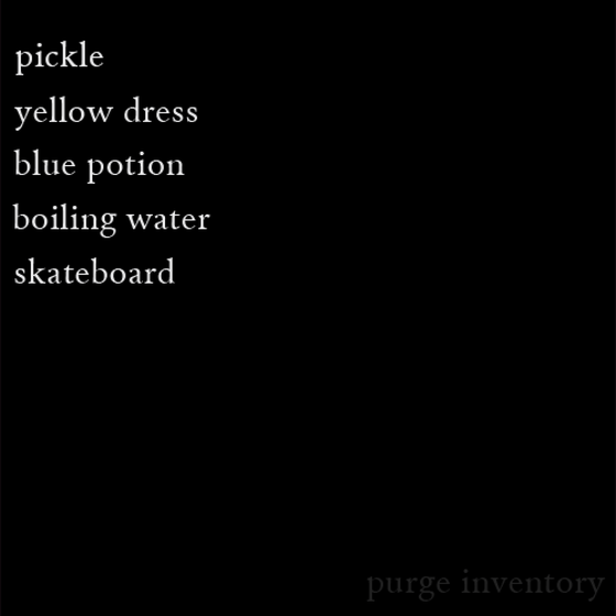 Purge Inventory #4214