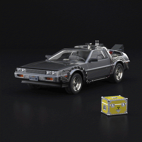 Back to the Future DeLorean