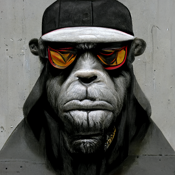 Graffiti Ape #119