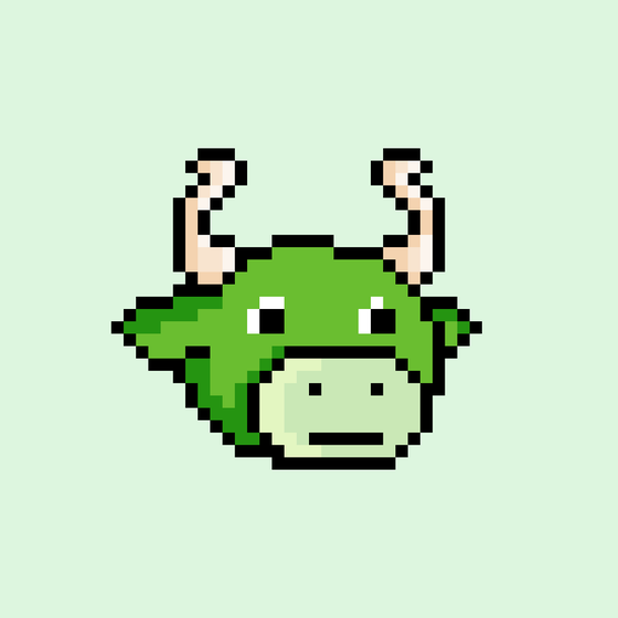 #4175 - Green Bull