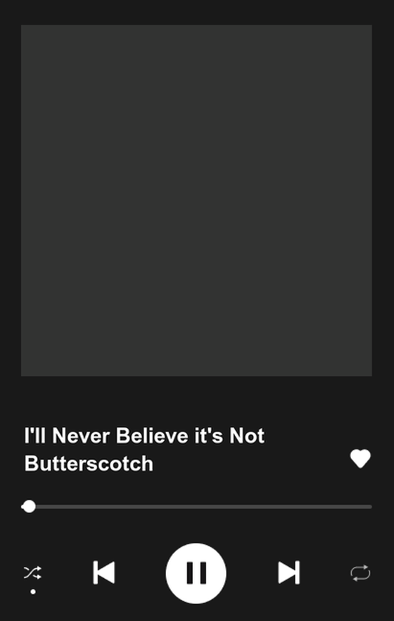 I'll Never Believe it's Not Butterscotch