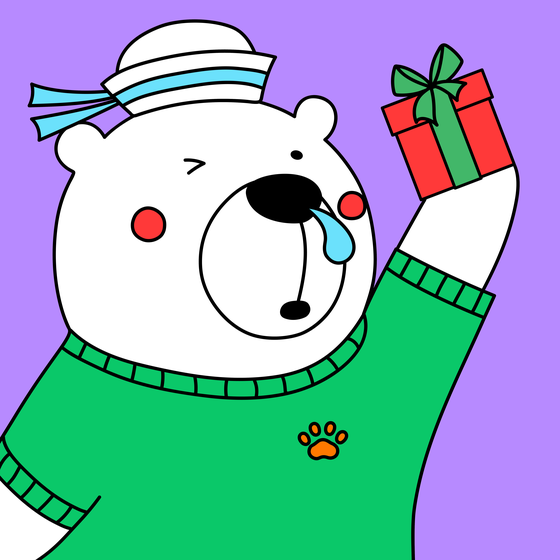 Party Polar Bear #2402