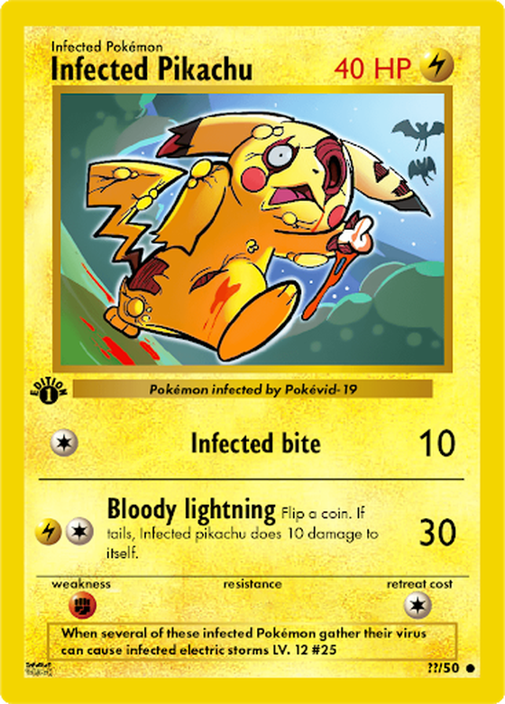 Infected Pikachu