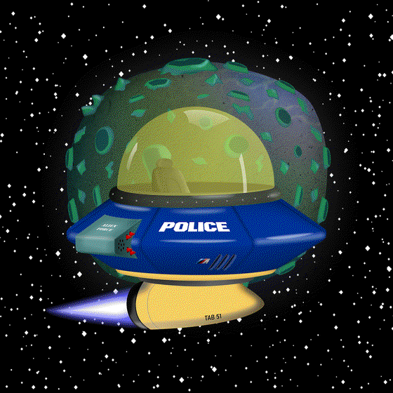 Alien UFO 1498