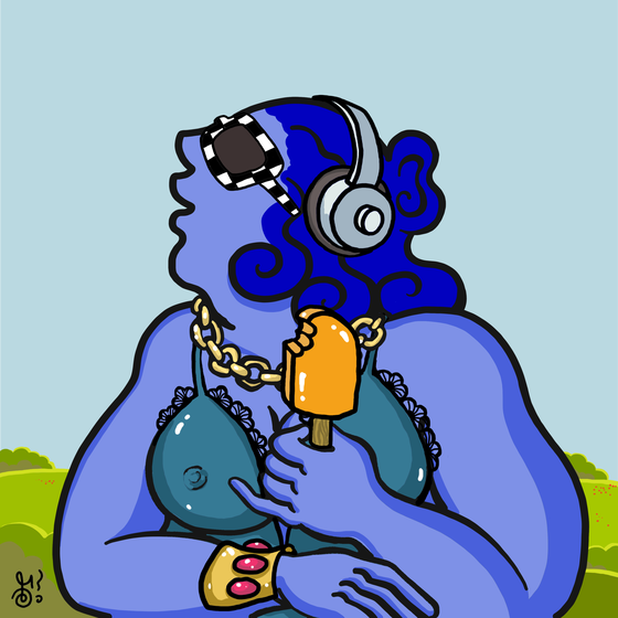 Blue Woman #62