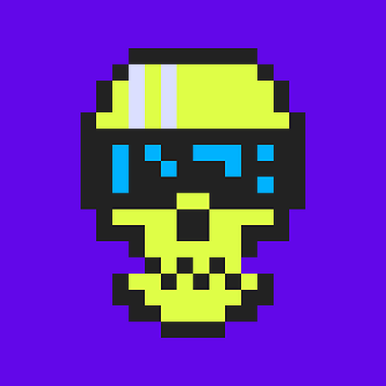 Cyber CryptoSkull #2488