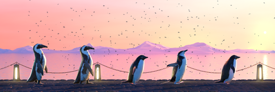 Five Penguins #1155