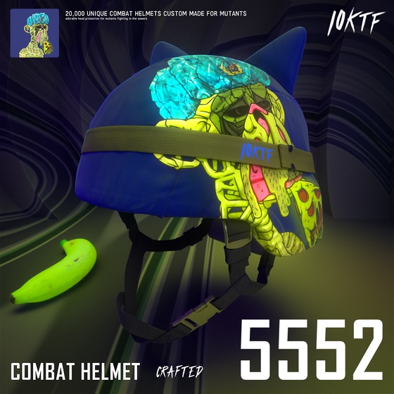 Mutant Combat Helmet #5552