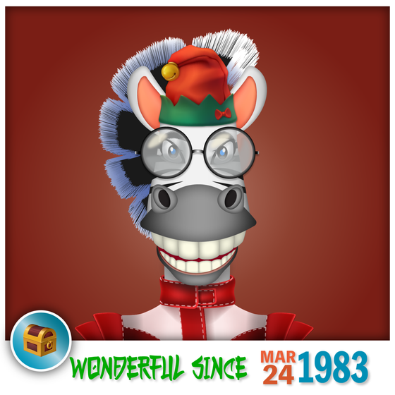 Zebra Birthday #1324