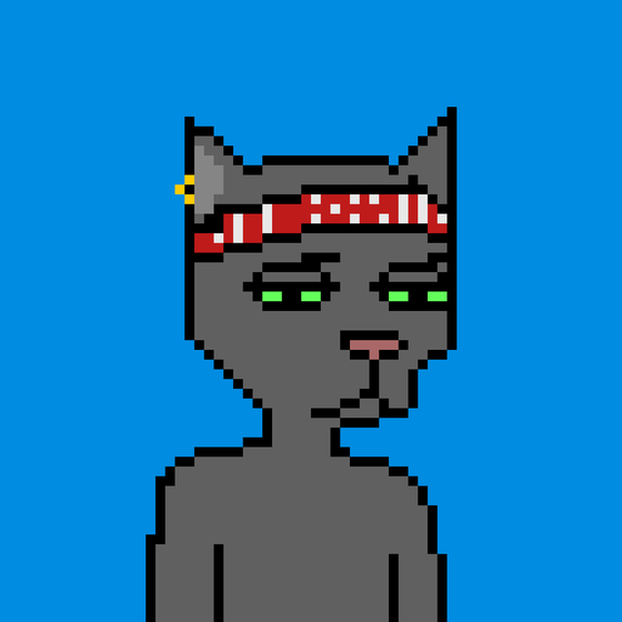 Pixel Cat Gang #739