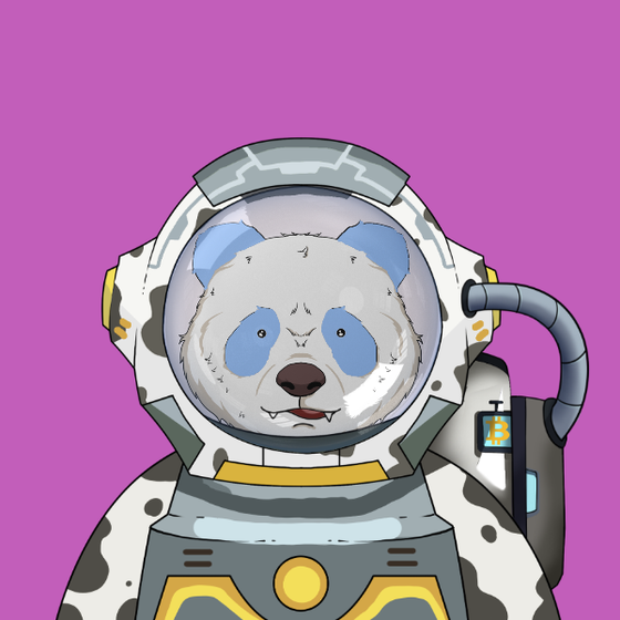 Panda Astronaut Club #77