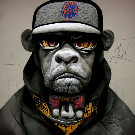 Graffiti Ape #38