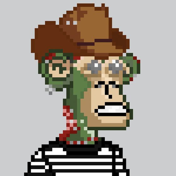The Pixelated Apes  #3500