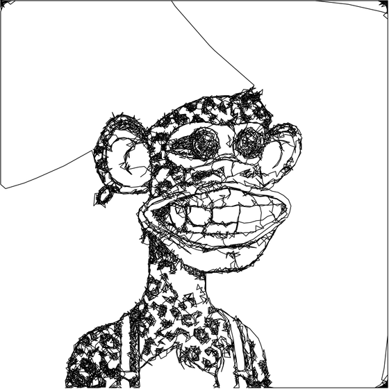 Scrubby Ape Artwork #2330