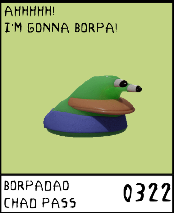 BORPADAO CHAD PASS #322