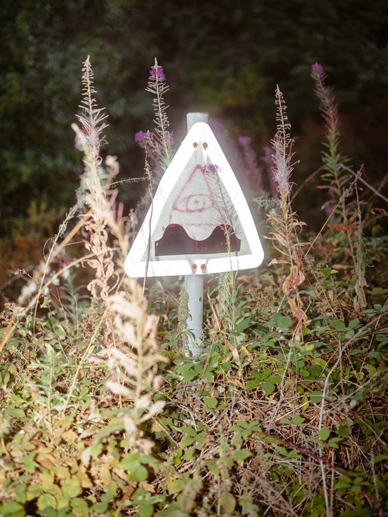 Illuminati Road Sign                              #16/20