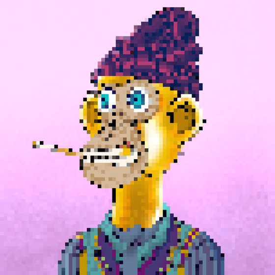 Trippin' Pixel Ape #2664