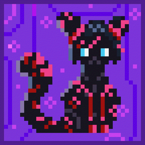 Pixel Cat #17707