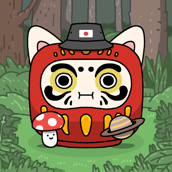 Neko Daruma #146