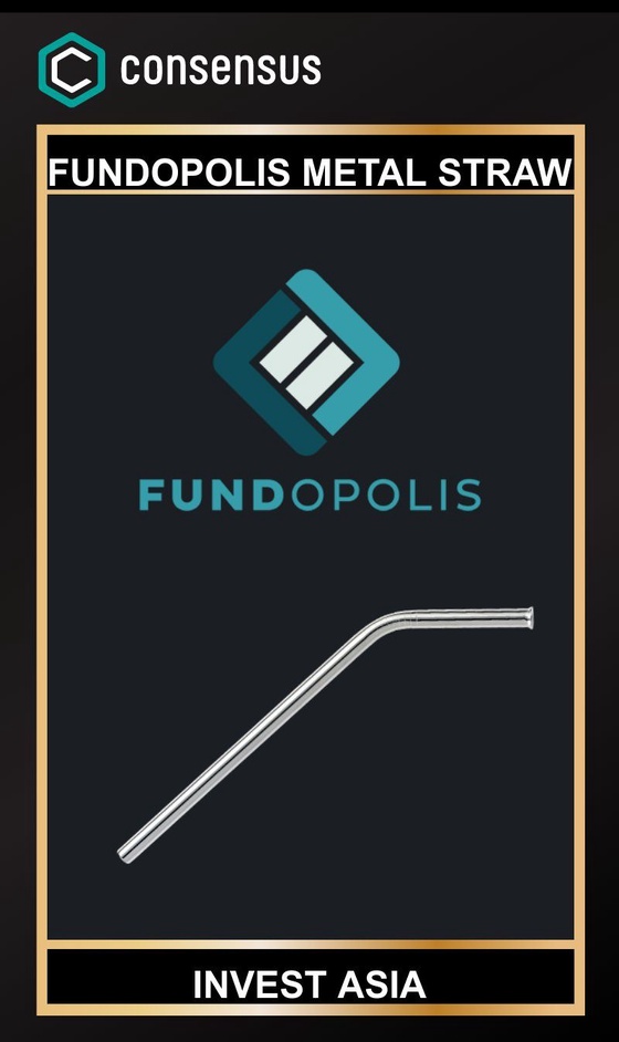 Fundopolis Metal Straw