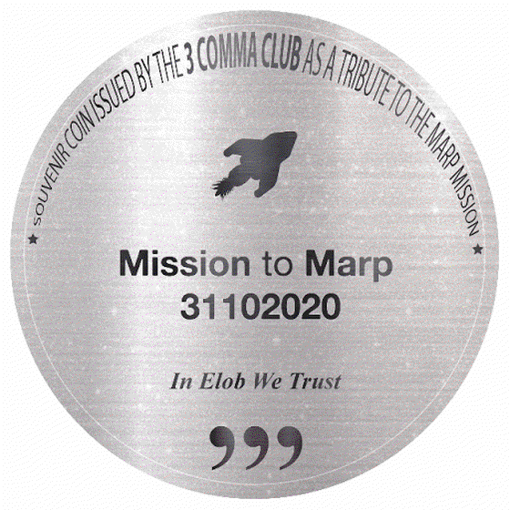 Mission to Marp Souvenir Coin