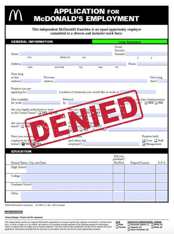 McJobApplication