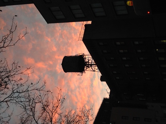 Pink Clouds, Water Tower