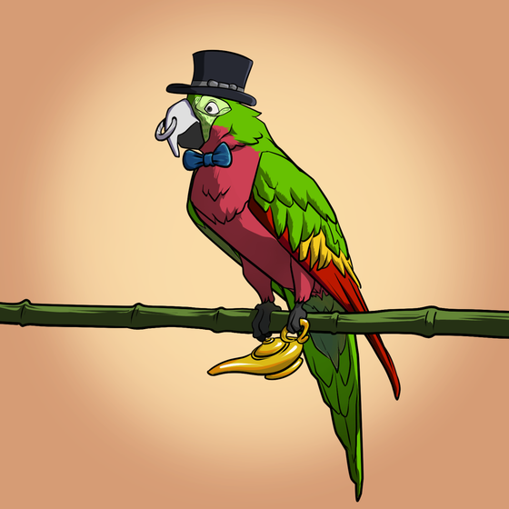 Proper Parrot Tree Club #1058