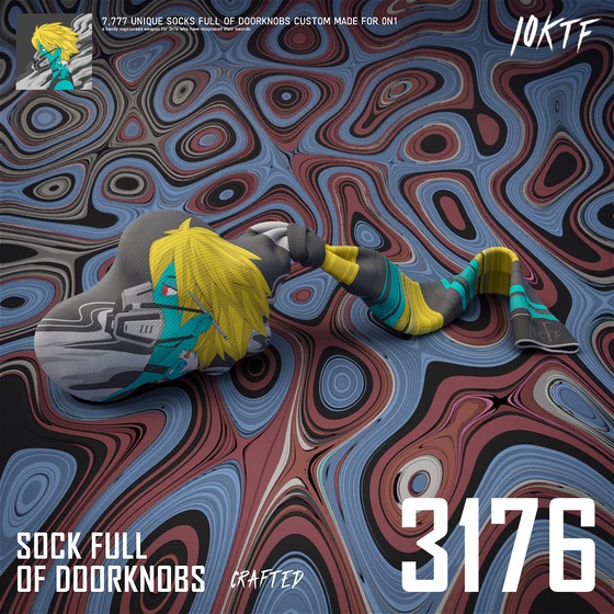 0N1 Sock Full of Doorknobs #3176