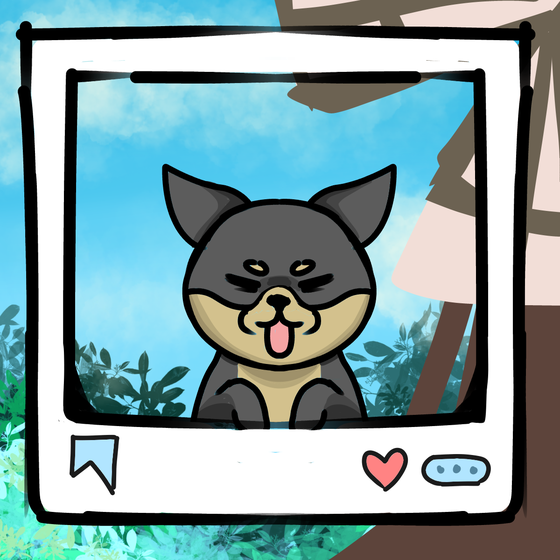 旅する犬 #1107
