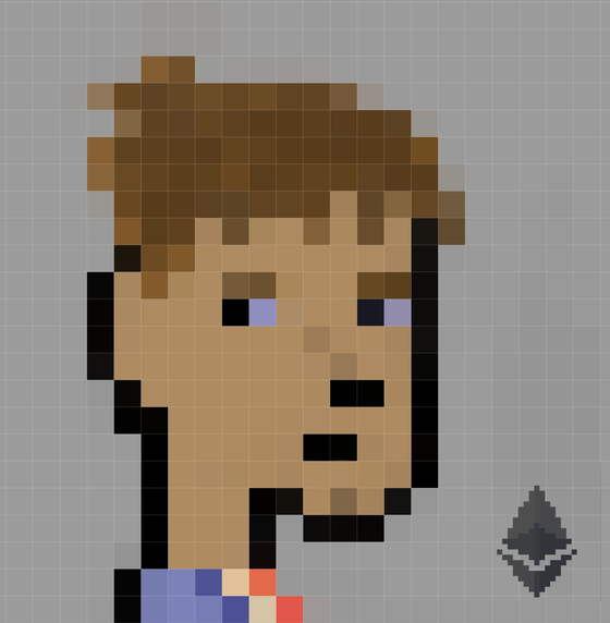 CryptoPunks - Vitalik Buterin - First Edition