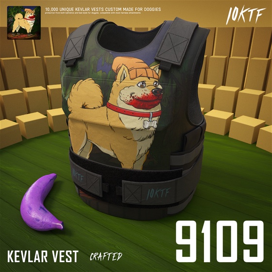 Kennel Kevlar Vest #9109