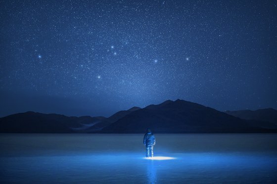 Pangong frozen lake - Dream shot 