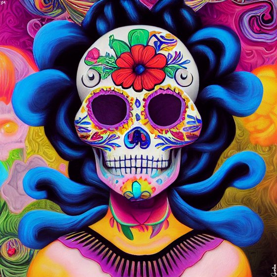 sugar skull #109