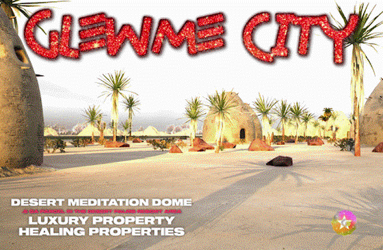 Metaverse Meditation Dome #007, Rayville Desert Strip, Glewme City