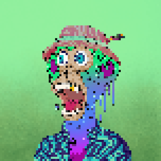 Trippin' Pixel Ape #108