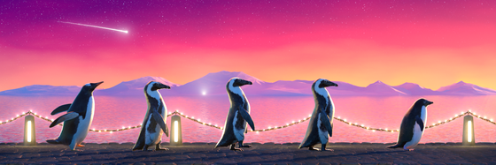 Five Penguins #2062