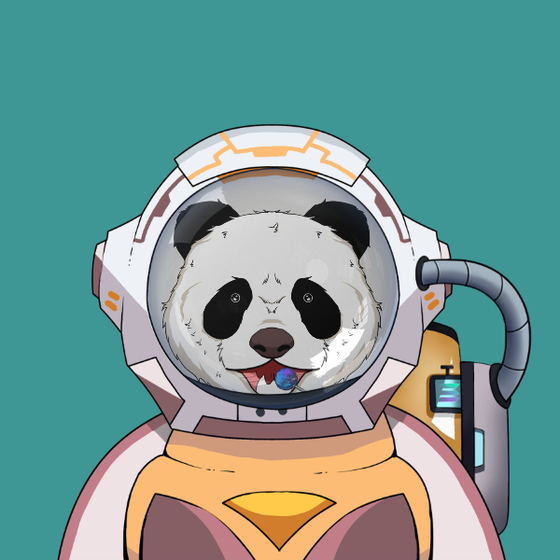 Panda Astronaut Club #791