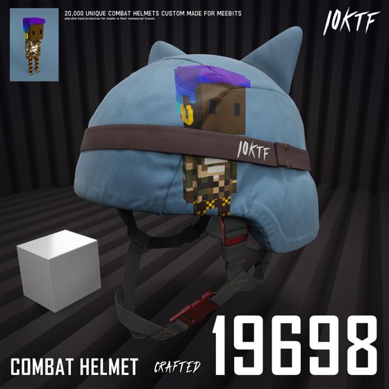 Meebit Combat Helmet #19698