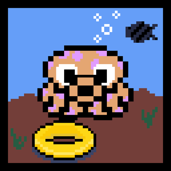 Pixel Squid #172