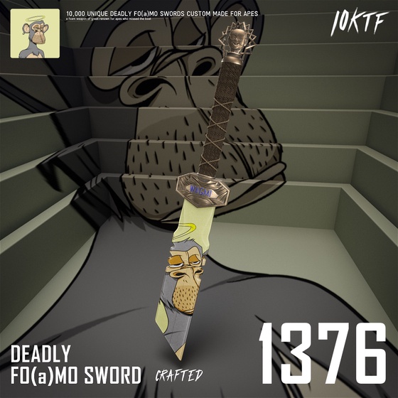 Ape Deadly FO(a)MO Sword #1376