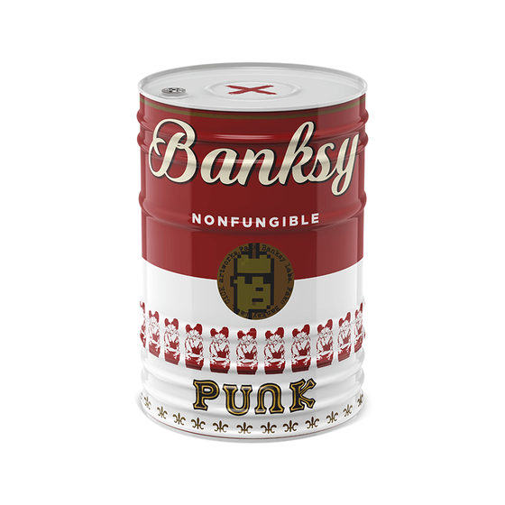 Fake Banksy Punks #115