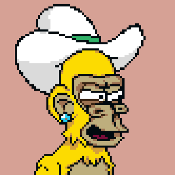 Pixel Simp Ape YC #1863