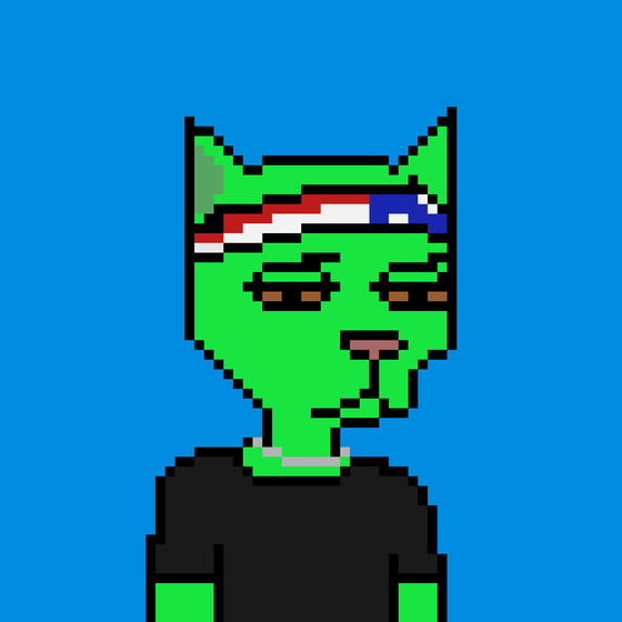 Pixel Cat Gang #344