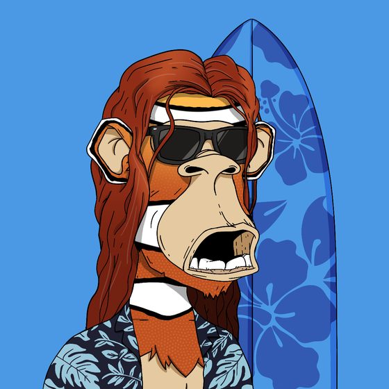 Chillin' Ape Surf Club #60