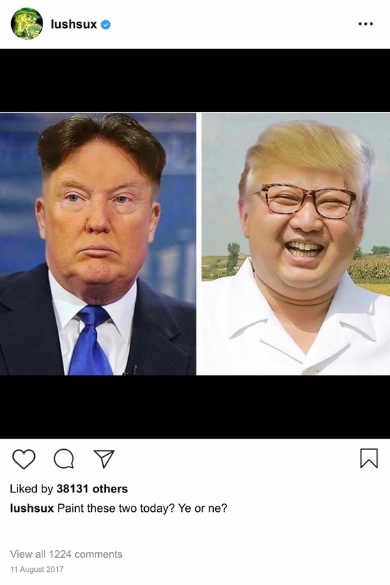 Lushsux #2717 - Shit Post Donald Trump Kim Jong-Un