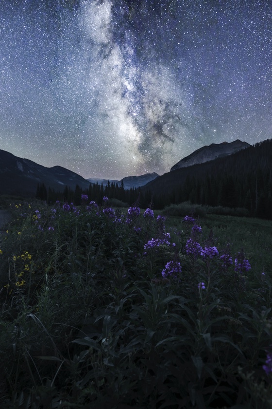 Starry Night in Crested Butte