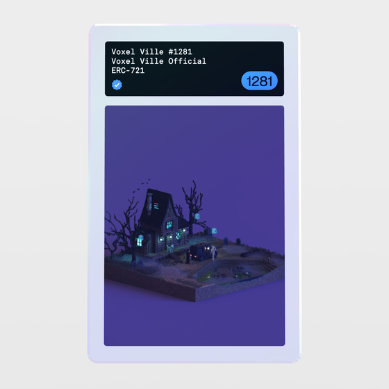 Minter Token - Voxel Ville Official #1281