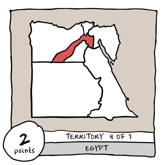 Territory 4/7 - Egypt (Greater Cairo Region)