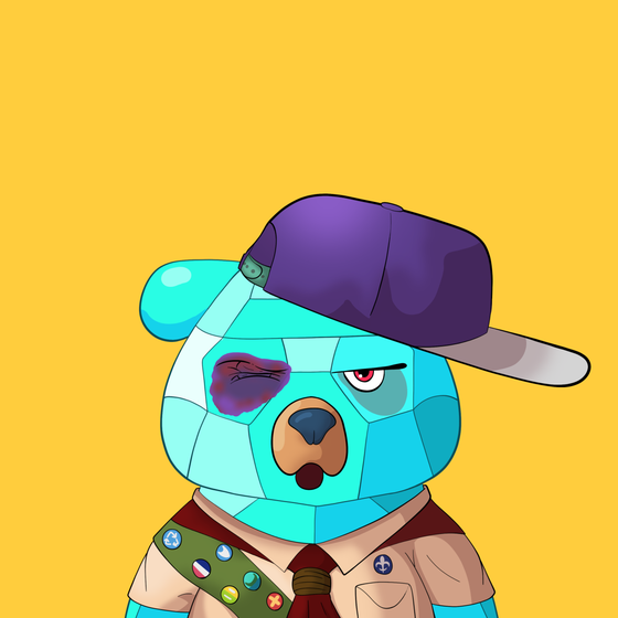 #2712 • Stinky Gushy Sparkly Cub